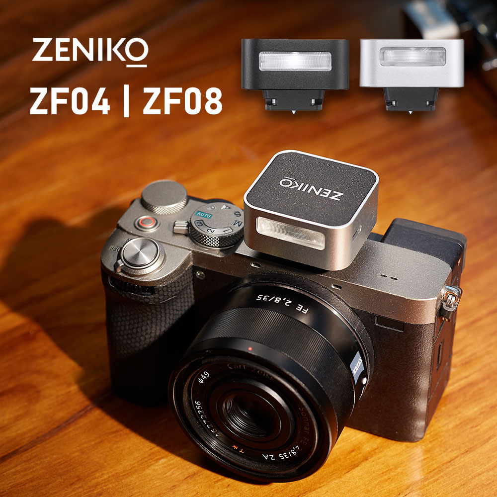 Canon Camera Eos R8 - ZENIKO ZF04 ZF08 Mini Flash de