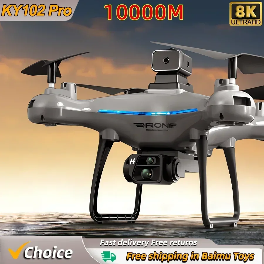 KY102 RC Drone 8K Profesional  - Drone Kit Vtol reseña y precio